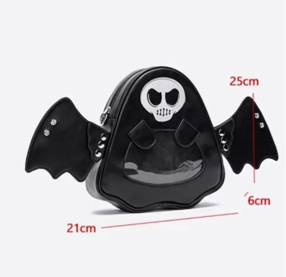 Evil Bat Backpack / Crossbody Bag