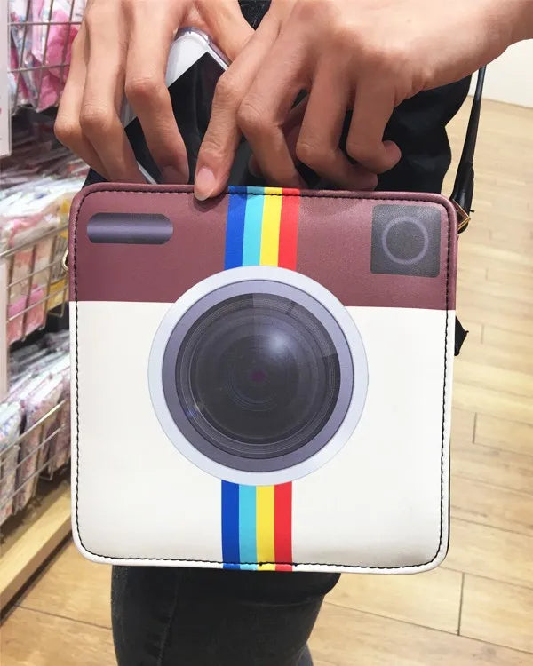 Retro Instagram Camera Handbag