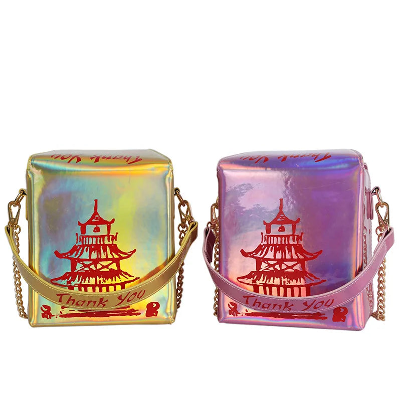 Small Chinese Takeout Box Handbag