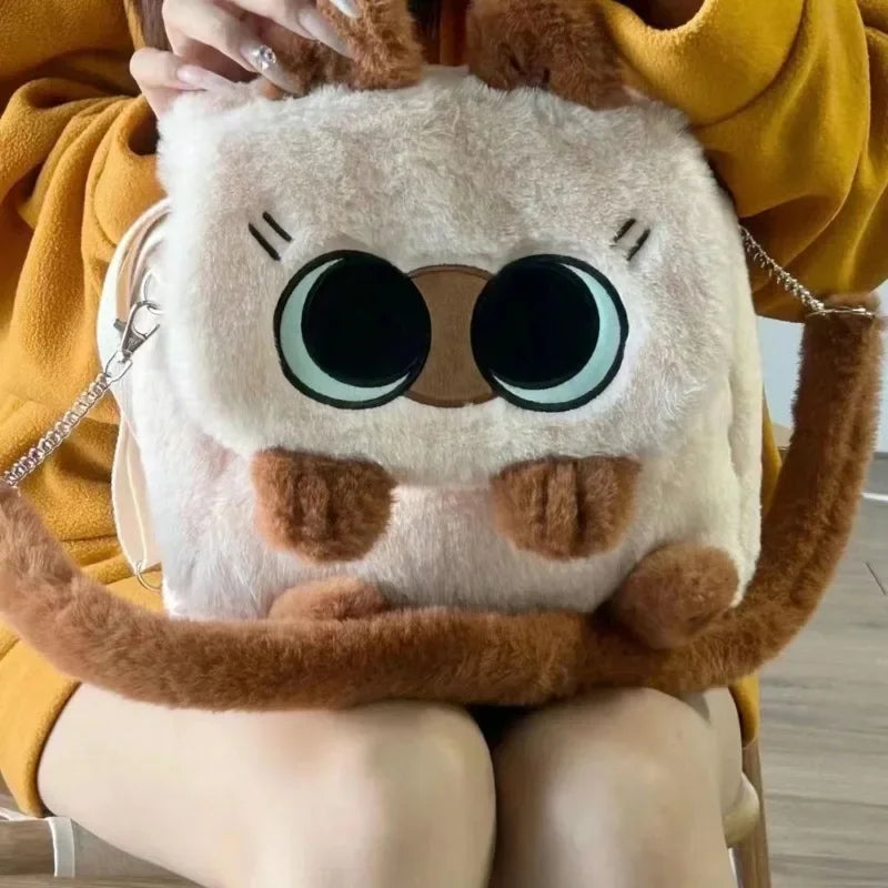 Cat Head Backpack / Crossbody Bag