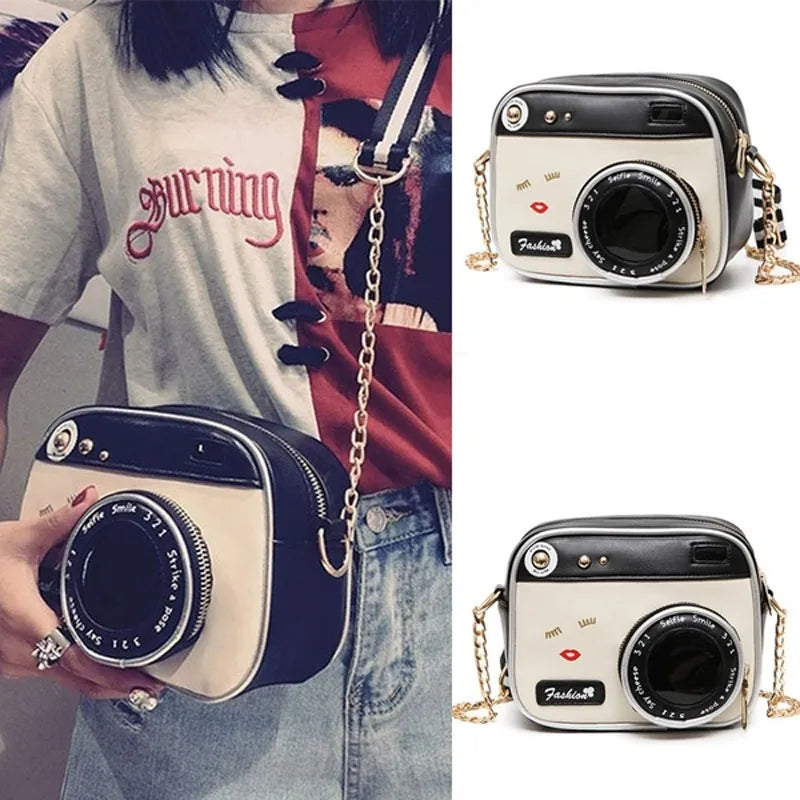 Retro Camera Handbag