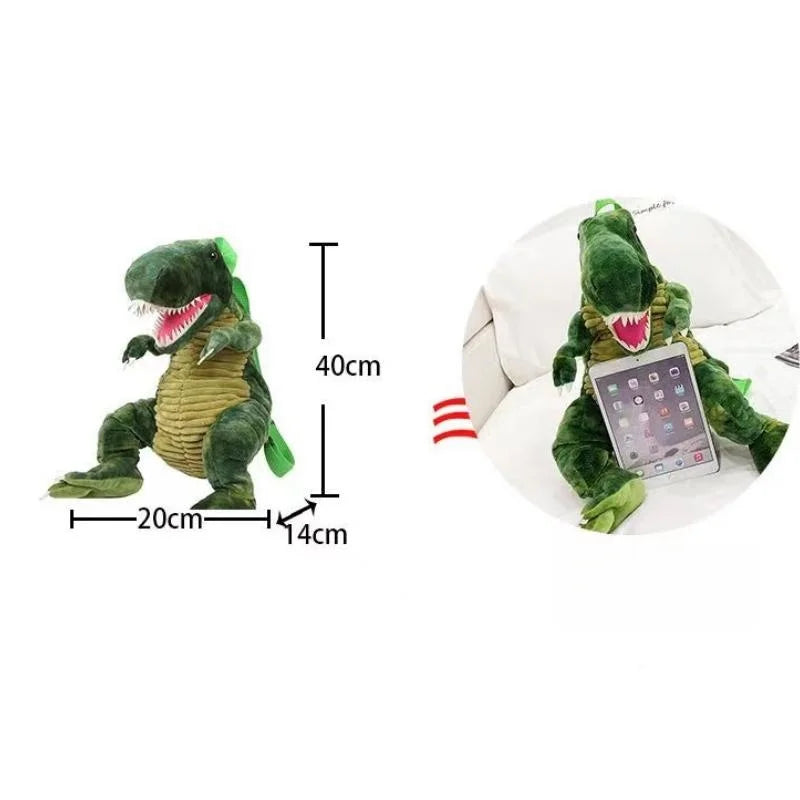 Plush T-Rex Backpack