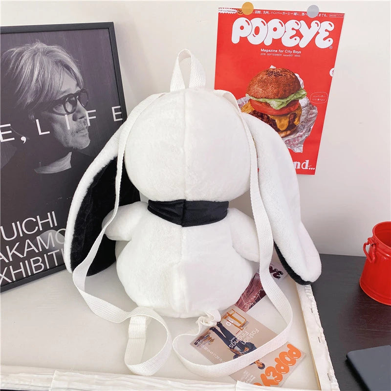 Gothic Plush Rabbit Backpack
