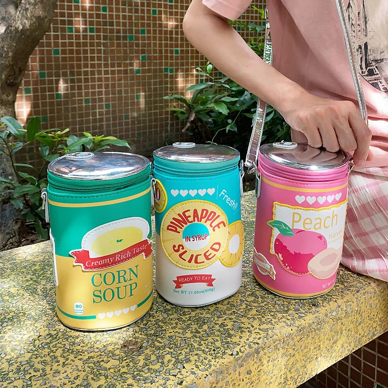 Canned Pineapple Slices Shoulder Bag