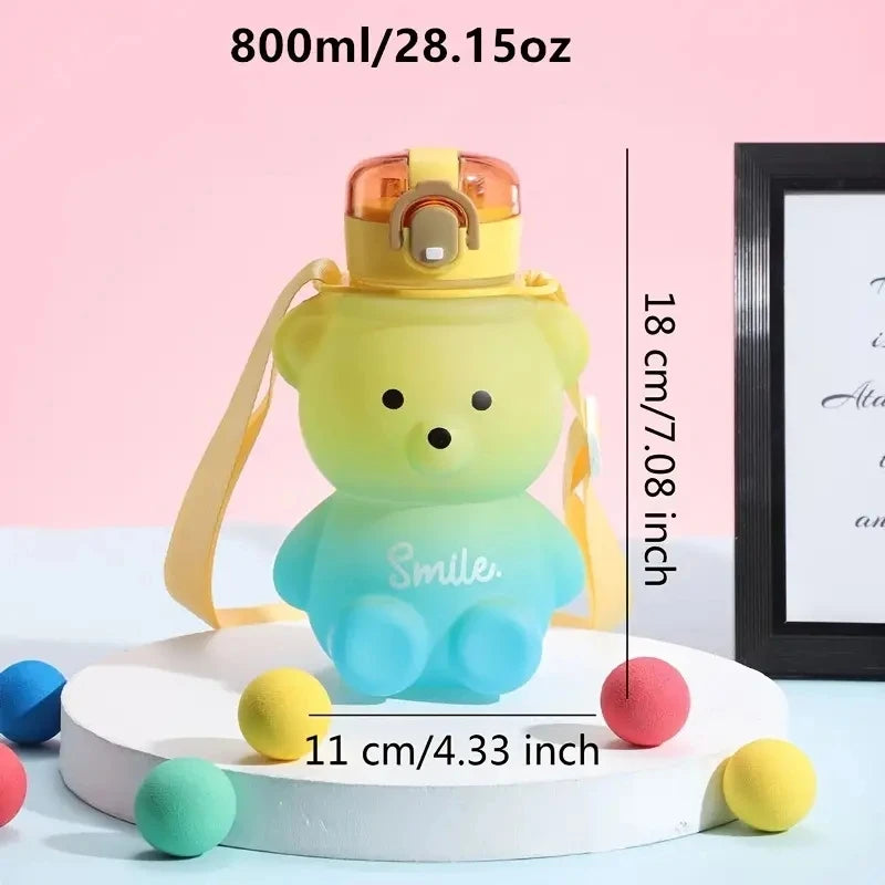 700ML Teddy Bear Water Bottle Bag