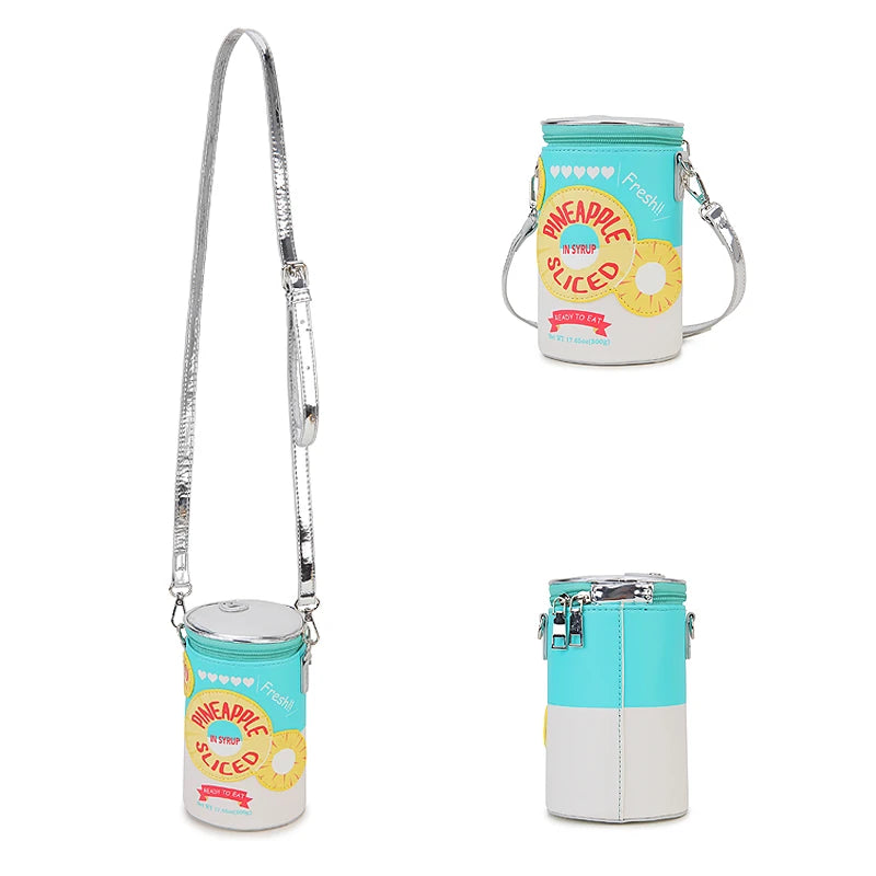 Canned Pineapple Slices Shoulder Bag