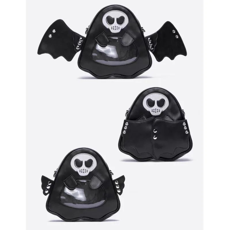 Evil Bat Backpack / Crossbody Bag