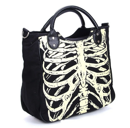 Glow in the Dark Skeleton Handbag