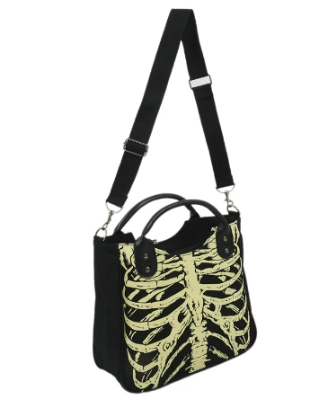 Glow in the Dark Skeleton Handbag