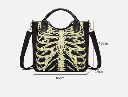 Glow in the Dark Skeleton Handbag