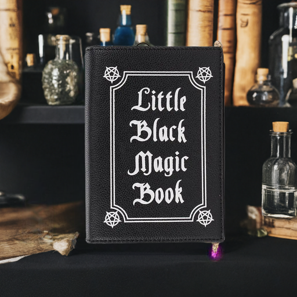 Black Magic Book Handbag