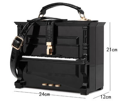 Piano Shoulder Handbag