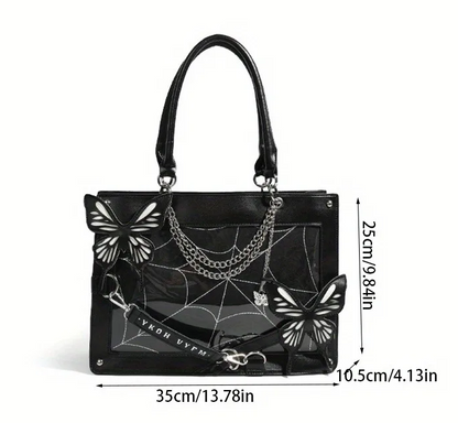 Gothic Butterfly Handbag