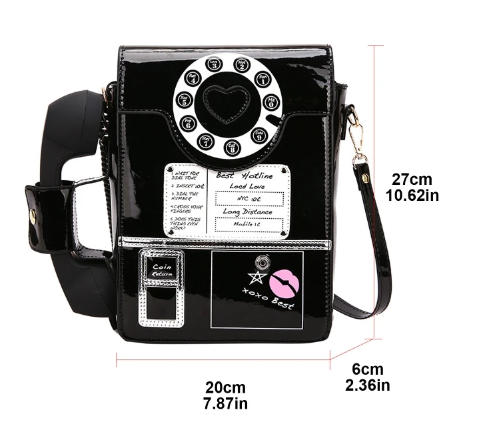 Telephone Booth Handbag