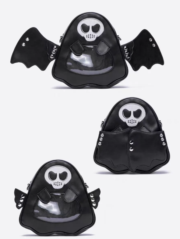 Evil Bat Backpack / Crossbody Bag