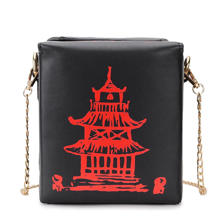 Small Chinese Takeout Box Handbag