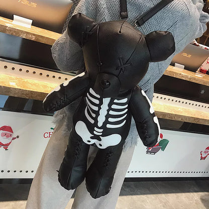 Skeleton Teddy Bear Backpack