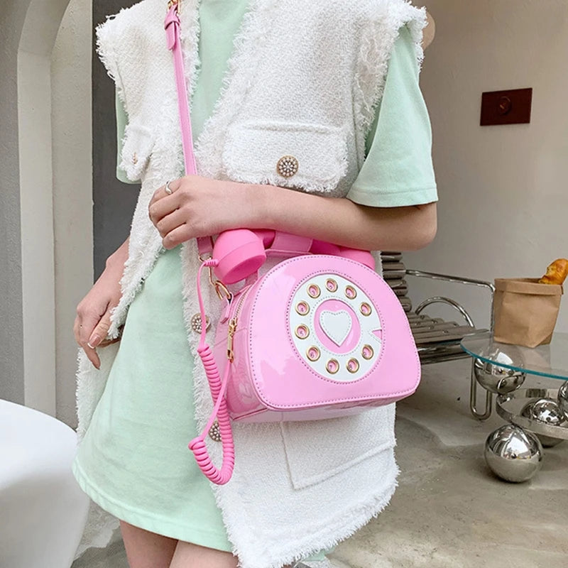 Telephone Crossbody Handbag