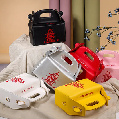 Large Chinese Takeout Box Handbag