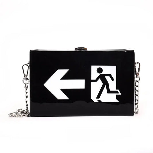 Exit Sign Handbag