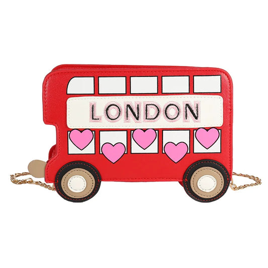 London Double Decker Bus Handbag