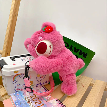 Lotso Huggin Bear Plush Handbag