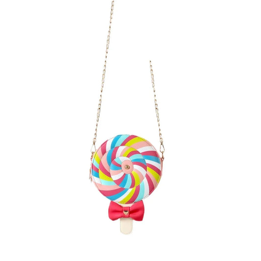 Rainbow Lollipop Crossbody Bag