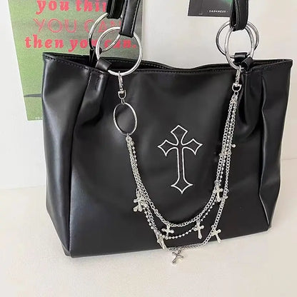 Gothic Cross Tote Bag