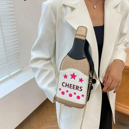 Champagne Bottle Handbag