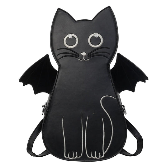 Cat with Bat Wings Backpack