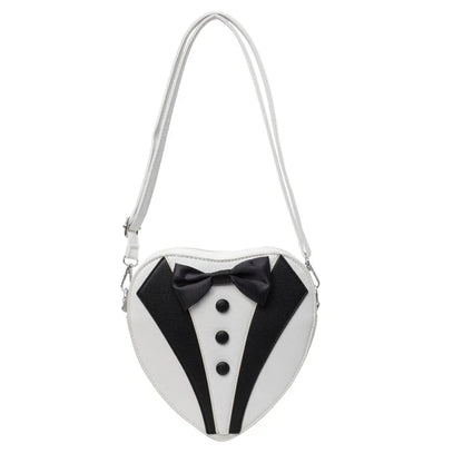 Tuxedo and Tie Handbag