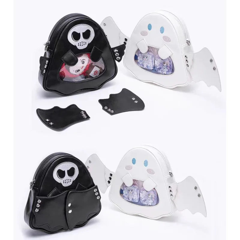 Evil Bat Backpack / Crossbody Bag