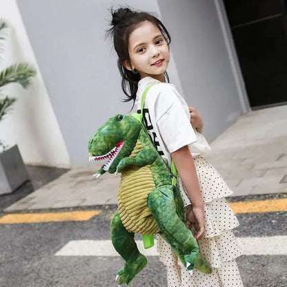 Plush T-Rex Backpack