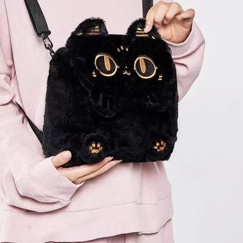 Cat Head Backpack / Crossbody Bag