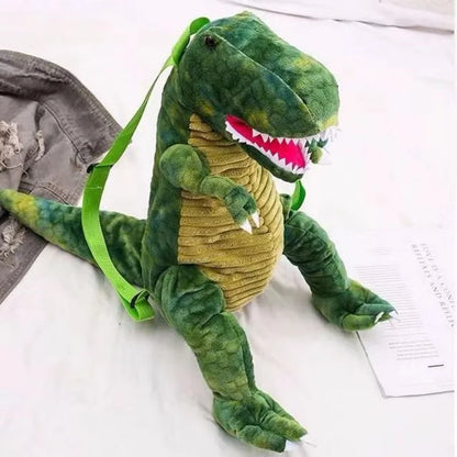 Plush T-Rex Backpack