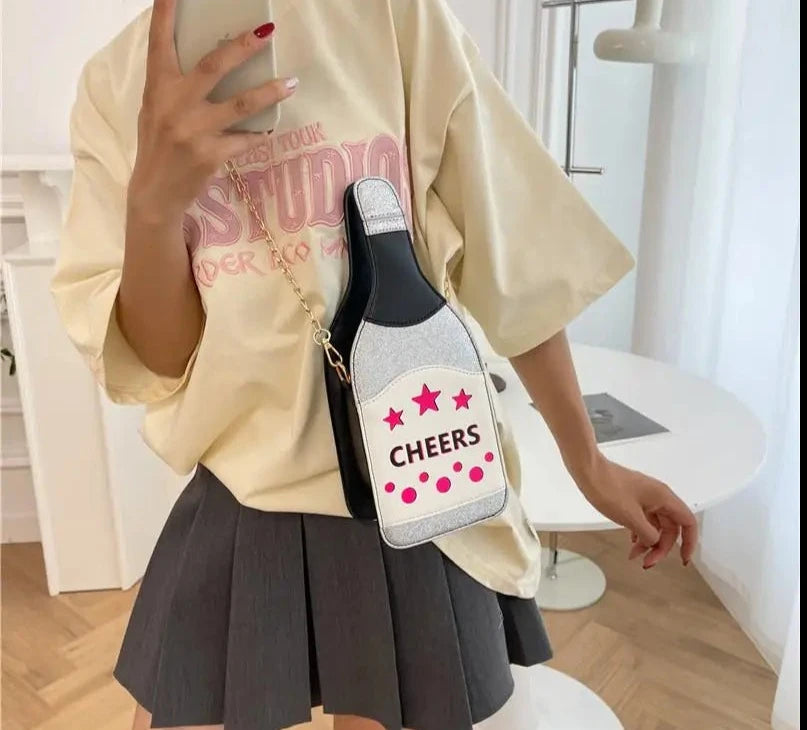 Champagne Bottle Handbag