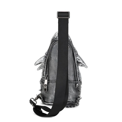 Dragon Head Crossbody Backpack