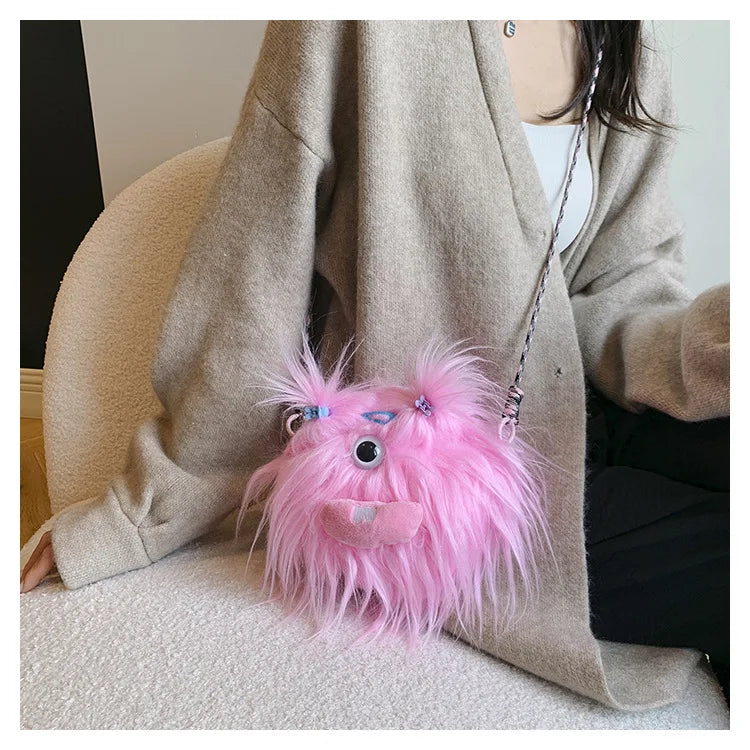 Little Monster Plush Handbag