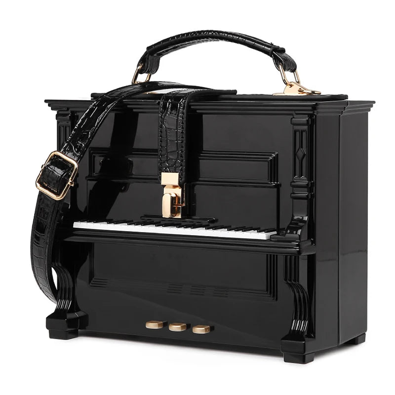 Piano Shoulder Handbag