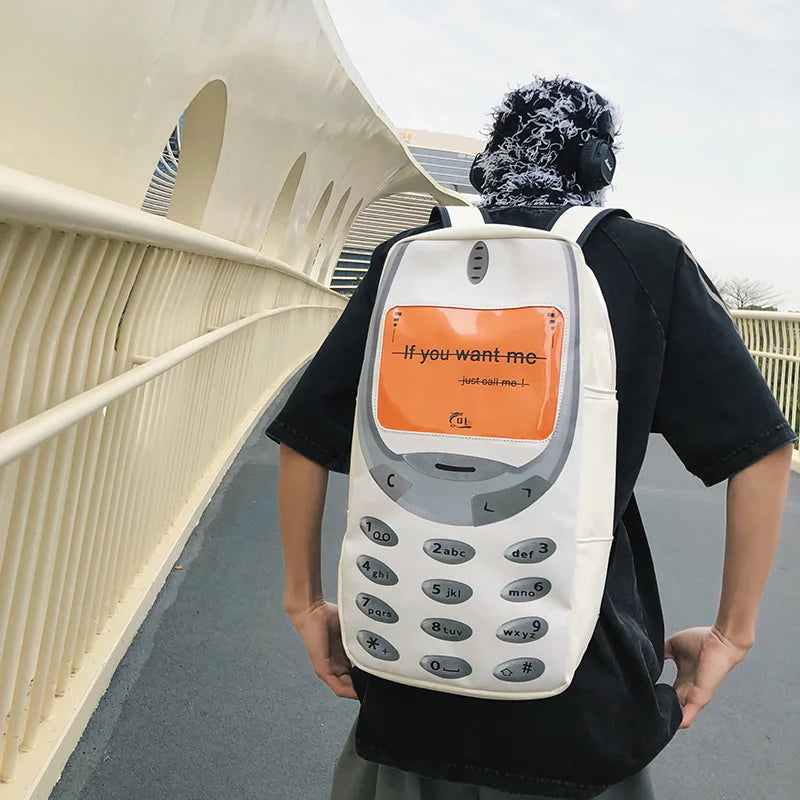 Retro Nokia Mobile Phone Backpack