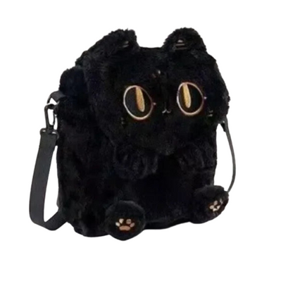 Cat Head Backpack / Crossbody Bag